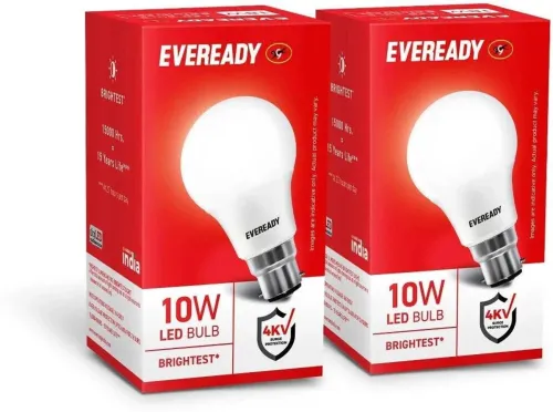 Image of Eveready 10W LED Bulb B22 Base | White, 2-Pack