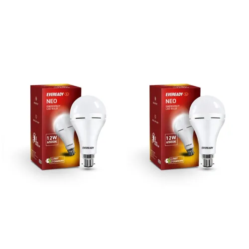 Image of Eveready 12W B22D Emergency Inverter LED Bulb | 4 Hour Battery Backup | Li-on Battery Inside (2)
