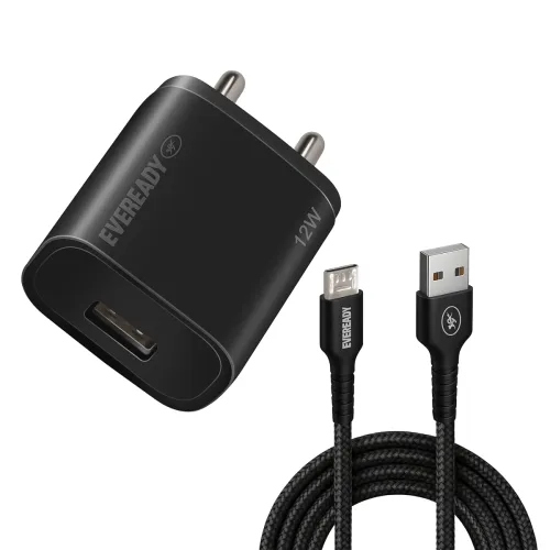 Image of Eveready 12W Compact Charger,Lightweight Design,BIS Certified,Complete