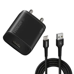 Eveready 12W Compact Charger,Lightweight Design,BIS Certified,Complete