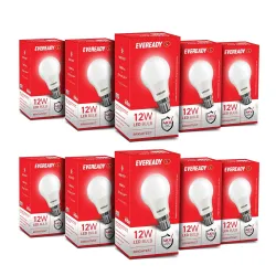 EVEREADY 12W LED Bulb, Cool White Day Light (6500K), B22 Base