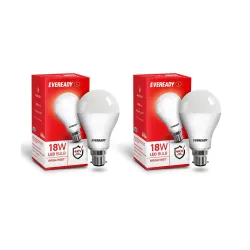 Eveready 18W LED Bulb | 1800 Lumen | 4KV Surge Protection | Long Life & Low Maintenance | 