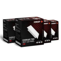 Eveready 6W LED Trio Panel, Inbuilt 3CCT Modes