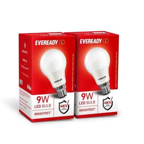 Image of Eveready 9W LED Bulb, Cool Day Light Pack of 2