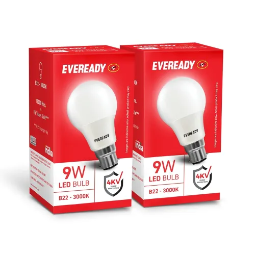 Image of Eveready 9W LED Bulb Pack of 2