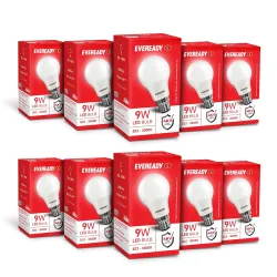 Eveready 9W LED Bulbs (Pack of 10)