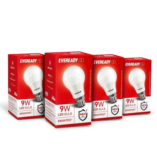 Image of EVEREADY 9W LED Bulb Cool Day Light B22 (PO4)