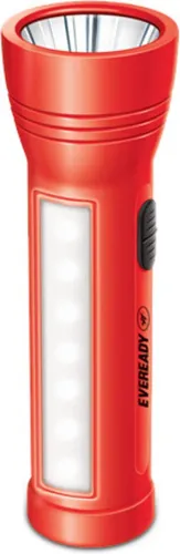 Image of Eveready DL22 Rechargeable Torch (Plug & Play, Red)