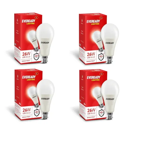 Image of Eveready Hammer LED Bulb 26 W 65K Lumen (Pack of 4)