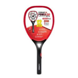 Eveready PowerZap Pro Mosquito Racquet, LED Light & Large Mesh Area
