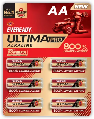 Image of EVEREADY Ultima Pro Battery  (Pack of 6)
