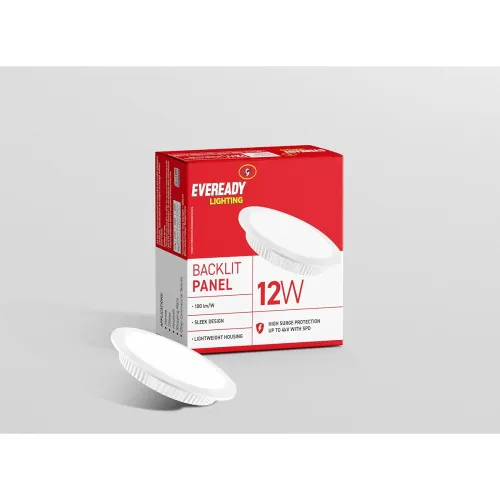 Image of Eveready 12W Round LED Panel Light | Cool Day White