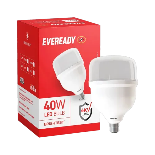 Image of EVEREADY 40 W Flickering, Eye Safety Compliance Standard B22 LED Bulb
