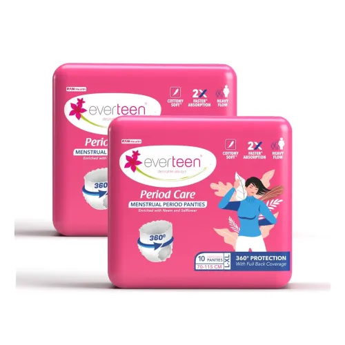 Image of Everteen Period Panty L-XL Pack of 2 Heavy Flow Protection