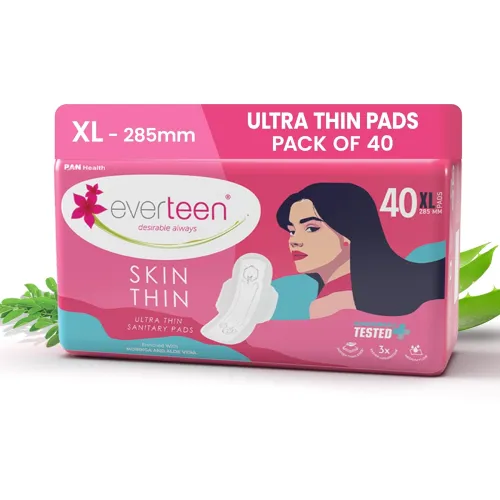 Image of everteen SKIN THIN XL 40 Sanitary Pads 