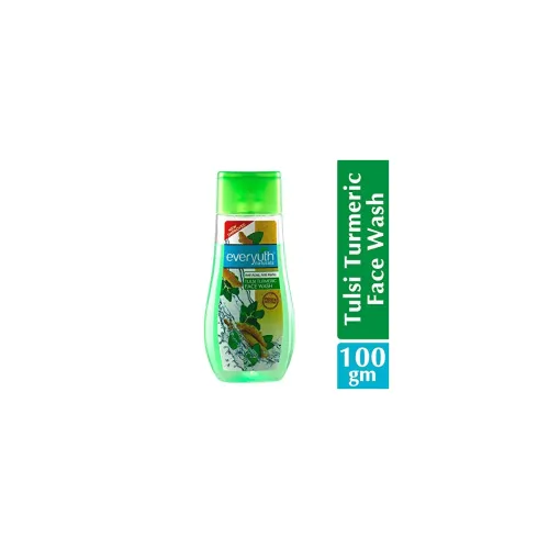 Image of Everyuth Naturals Anti Acne Anti Marks Tulsi Turmeric Face Wash 100g