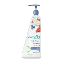 Everyuth Naturals Body Lotion with Sun Care BerriesSPF 15 24 hr Moisturization Non-sticky (500 ml)