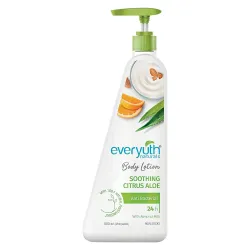 Everyuth Naturals Body Lotion Citrus Aloe | Instant Hydration | Refreshing & Soothing | 24 hr Moisturization | Non-stick