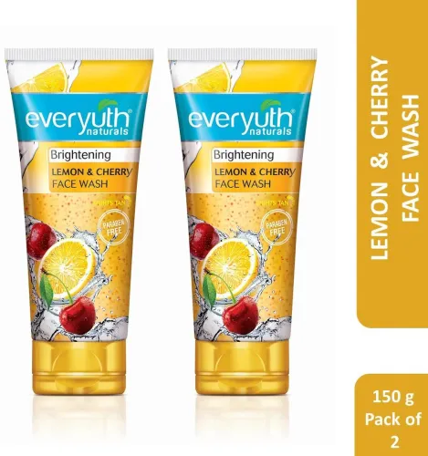 Image of Everyuth Naturals Brightening Lemon & Cherry 300g