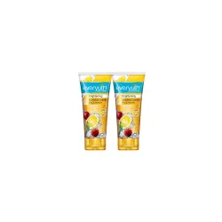 Everyuth Naturals Brightening Lemon & Cherry Face Wash 150g*2.