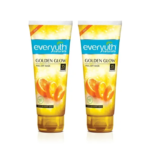 Image of Everyuth Naturals Golden Glow Peel-Off Mask 100 G (Pack Of 2)