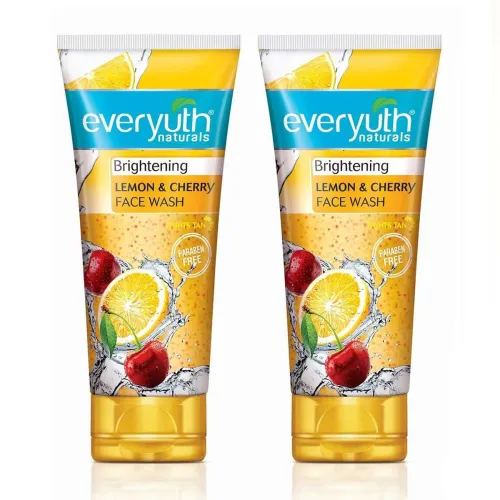 Image of Everyuth Naturals Lemon & Cherry Face Wash (300g)