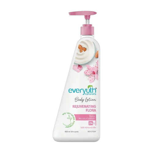 Image of Everyuth Naturals Rejuvenating Flora Body Lotion - 500ml
