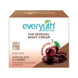 Everyuth Naturals Tan Removal Choco Cherry Night Cream (50 g)