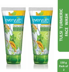 Everyuth Naturals Tulsi Turmeric Anti-Acne Face Wash (300g)