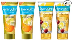 Everyuth Peel-Off Mask & Face Wash Combo – Pack of 2 Each