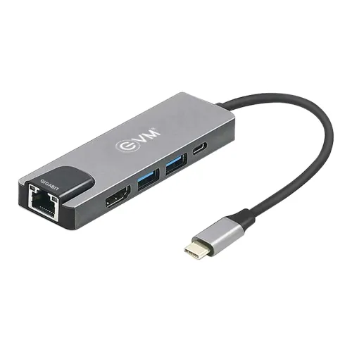 Image of EVM 5-in-1 Type C Docking Station - Neo Series, Multi-Function Hub 