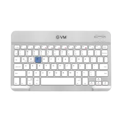 EVM EnEdge Keyboard for iPad, Android & Laptop | Multi-Device Wireless Keyboard with One-Click Switching | Rechargeable Type-C | Ultra Slim Wireless| Bluetooth 5.0 | 1 Year Warranty (WLKM-S)