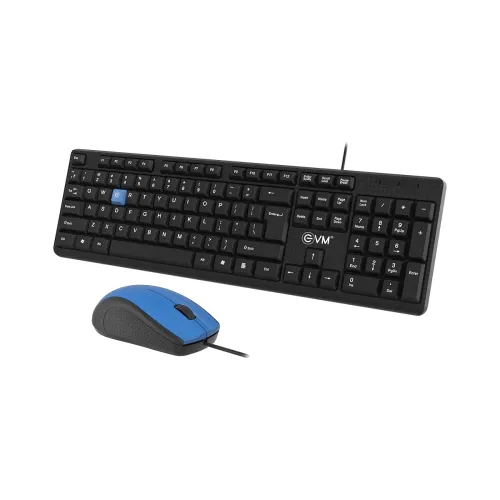 Image of EVM Wired Keyboard Mouse Combo USB | Computer Keyboard and Mouse Combo