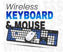EVM WLKM-045 Combo Set (Black, White, Blue)