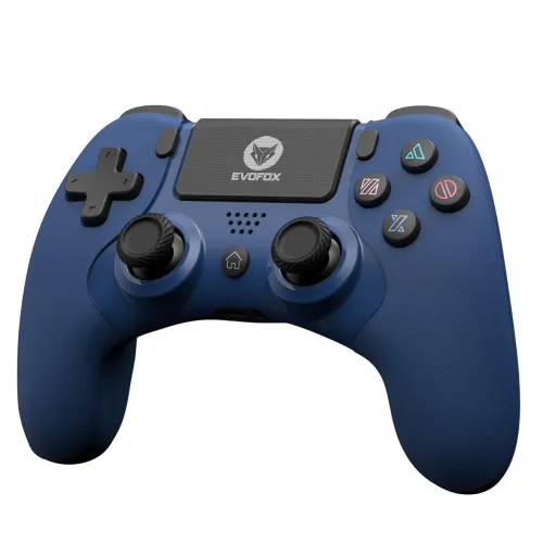 Image of EvoFox Elite Play ps4 controller dualshock 4, iPad & iPhones | Bluetooth 5 | Dual Vibration | 6 Axis Gyro Sensor | 10 Ho