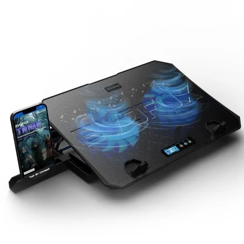 Image of EvoFox Laptop Cooling Pad with Display