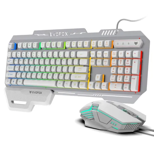 Image of EvoFox Warhammer 2 Semi-Mechanical Gaming keyboard Mouse