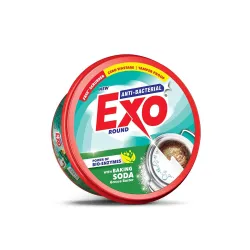 Exo Anti-Bacterial Dishwash Bar 500gm | Power of Bio-Enzymes Removes Tough Grease | Complete Dishwashing Solution With Baking Soda for Grease Buster | Experience Hygienic & Superior Cleaning