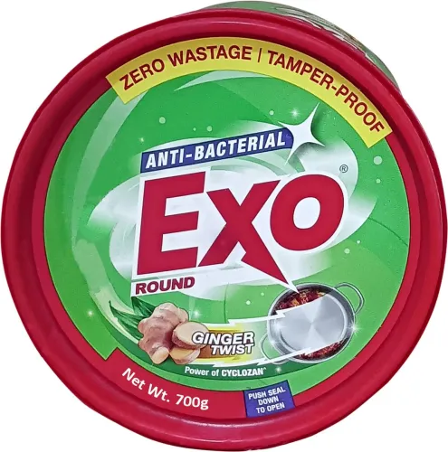 Image of Exo Anti Bacterial Ginger Twist Dishwash Bar  (700 g)