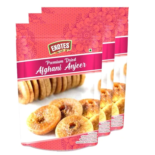 Image of Exotes Afghani Anjeer Figs 600g (Pack of 3)