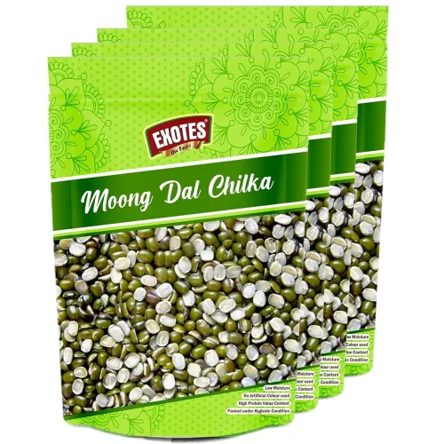 Image of Exotes Moong Dal Chilka /Split 1kg (2*50g)0