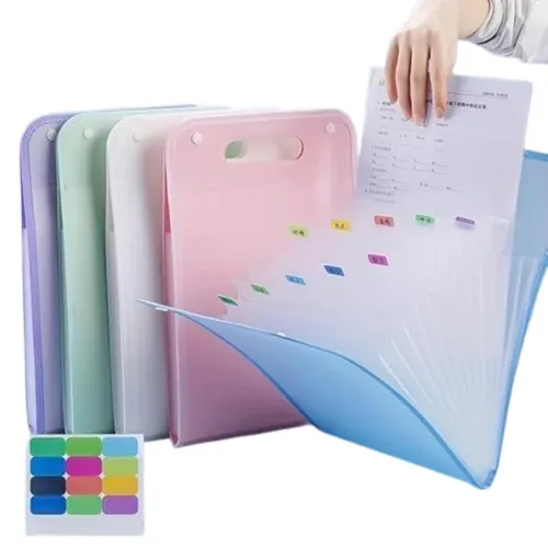 Image of Expandable A4 File Folder Organizer