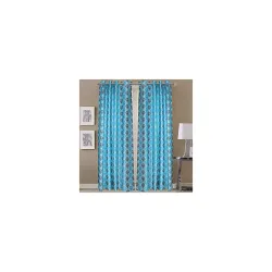 Exporthub Heavy Quality Digital 3D Printed Window Curtains 2 Pieces 