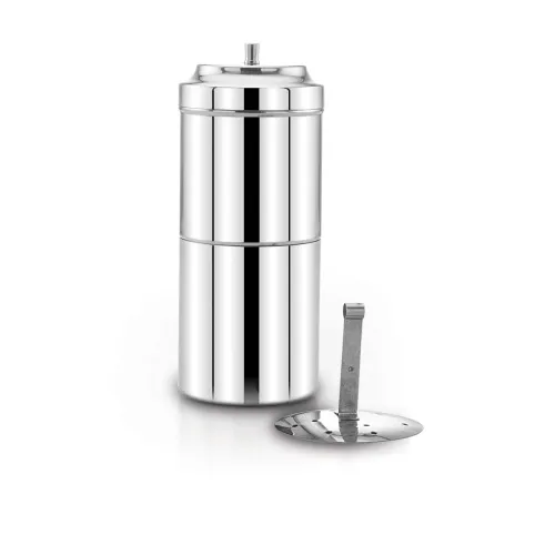 Image of Expresso Stainless Steel South Indian Filter Tea and Coffee/Kaapi Drip Maker for Kitchen (300 ML)