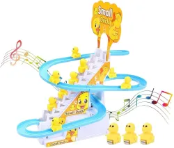 Extrawish Little Lovely Duck Slide Escalator Toy Automatic Stair