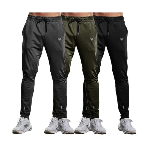 Image of EYEBOGLER Mens Regular Fit Full Elastic Track Pant