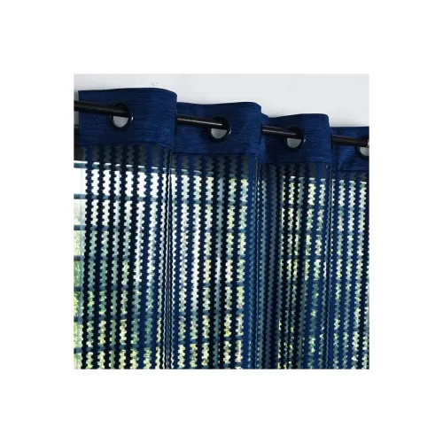 Image of Eyelet Polyester Tissue Curtain