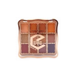 Eyeshadow Palette Nude Tones - Highly Pigmented Eyeshadow Brown Tones Neutral Nude Tones Shimmer 