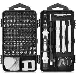 EzLife Precision Screwdriver Set Magnetic - Professional 110 in 1 Screw driver Tools Sets, PC Repair Tool Kit for Mobile