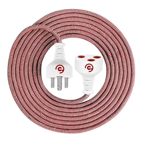 Image of ezoubuy Cotton Electric Extension Cord, 3.5M